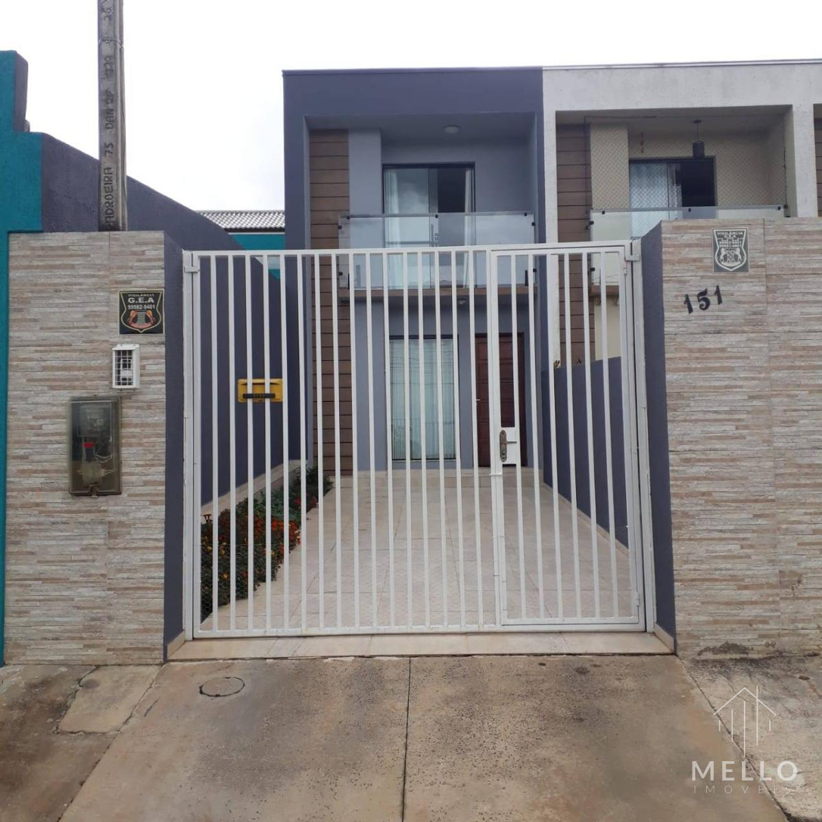 Sobrado com 2 quartos, 73m², à venda, Neves - Mello Imóveis